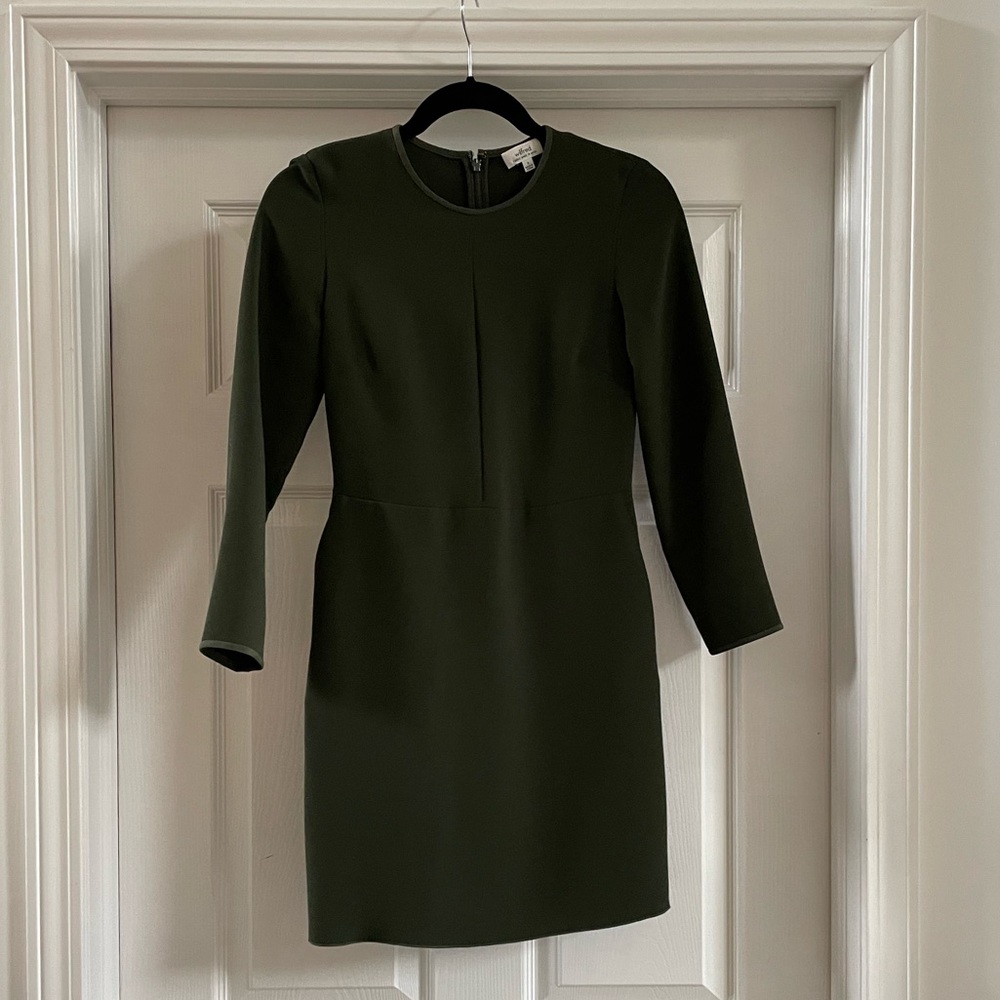 Wilfred SZ 0 army green dress with pockets
